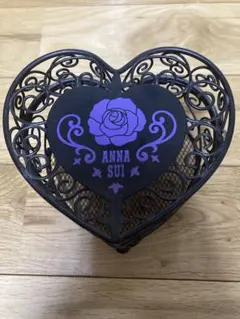 ANNA SUI ハート型ワイヤー小物入れ