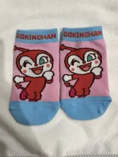 新品、未使用。ドキンちゃん ベビー靴下 13〜19cm