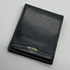 ☆美品☆ゴールドファイル☆二つ折り財布