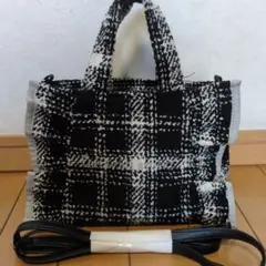（新品）JILL by JILL STUART BOOK ツイードフリルバッグ