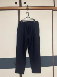 ダークネイビー テーパードストレッチイージーパンツ XXL