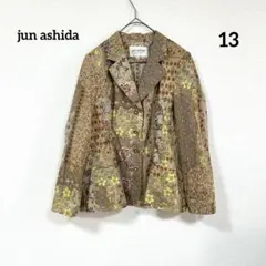 jun ashida 13号 パッチワーク風花柄ジャケット ヴィンテージのサムネイル