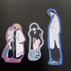 BLEACH WORLD　マユリ　ネム　阿近　ダイカットステッカー　３枚