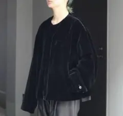 stein(シュタイン)/NO COLLAR VELVET JACKETのサムネイル