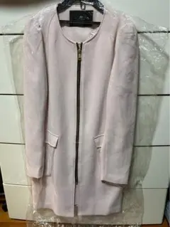 H&M ピンク ロングコート EUR 38