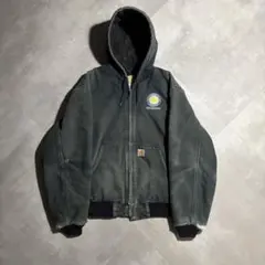 カーハート carhartt アクティブジャケット ブラック　黒　USA製　L