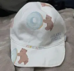 GELATO PIQUE ベビー帽子 クマとドーナツ