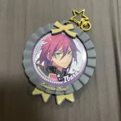 あんスタ　七種茨　缶バッジ　キーホルダー