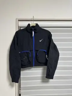 Nike クロップドジャケット ブラック　Y2K