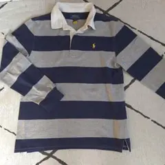 POLO RALPH LAUREN ストライプポロシャツ L/G