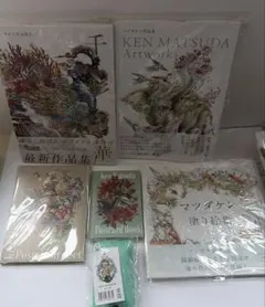マツダケン 作品集 塗り絵 ポストカード エコバッグ セット - メルカリ