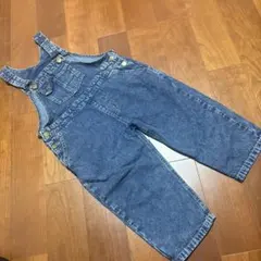 BEGUM デニムオーバーオール 100cm