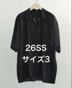 26ss comoli KHADIカディコットン 半袖オープンカラーシャツ 3のサムネイル