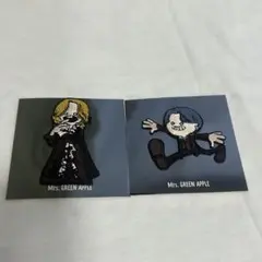 Mrs. GREEN APPLE ゼンジン ガチャ ワッペン 2点⑧
