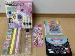 女の子向けデジタル時計着せかえセット2点　ほか