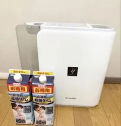 SHARP 加湿清浄機 プラズマクラスター7000 除菌タイムのサムネイル