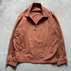 00s vintage ジップアップブルゾン テラコッタ サイドベルト アメカジのサムネイル