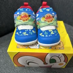 ムーンスター♪アンパンマン♪ベビーファーストシューズ♪スニーカー♪12cm