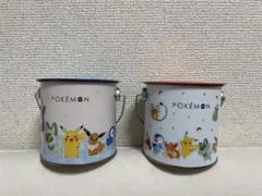 ポケットモンスター　空き缶　スイーツミニバーレル缶　2個セット