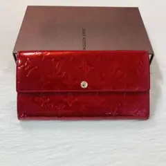 緊急値下げ！ルイヴィトン モノグラム ヴェルニ長財布 ブロンズ 美品