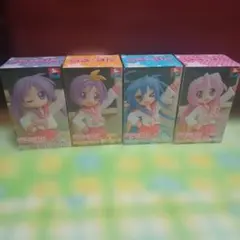 らきすた フィギュア 柊かがみ・柊つかさ・泉こなた・高良みゆき vivit