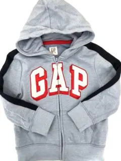 ●GAP kids●フード付きパーカー　薄いブルー　裏起毛　4-5歳