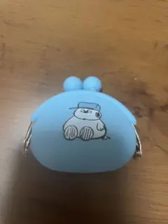 PEANUTS スヌーピー コインケース 水色