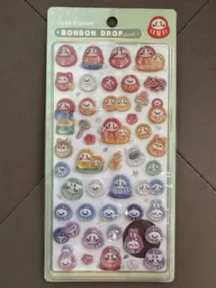 BONBON DROP ボンボンドロップシール 和柄 だるま 達磨【正規品】