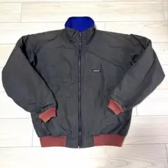 80s パタゴニア　極上　グレー　ブルー　patagonia シェルドシンチラ
