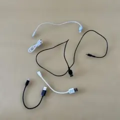 USB-A to Type-C 4本 USB-A to microUSB 1本