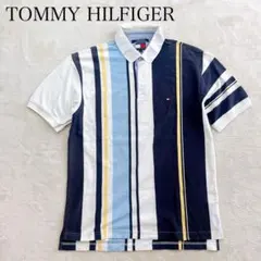 TOMMY HILFIGER トミー ヒルフィガー マルチカラー 半袖ポロシャツ