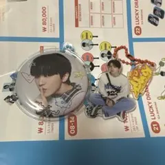 boynextdoor ウナク　キーホルダー　缶バッジ