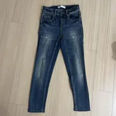 ZARAクラッシュ スキニーデニム 24 ザラ