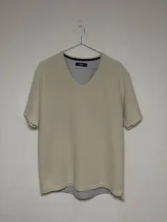 Mossimo VネックTシャツ ベージュ XL