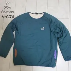 go slow caravan トレーナー サイズ5 ダークグリーン
