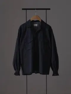 SARTO 25SS OPEN COLLAR BLOUSE