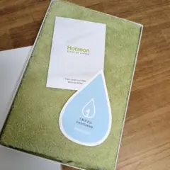 Hotman 速乾性フェイスタオル 緑色 １秒タオル