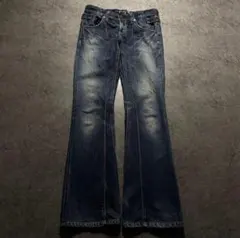 00s Edwin 503 grunge flared denim Y2K
