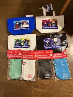 コカ・コーラ 熱闘甲子園 保冷ボトルホルダー 4種　ブルーロック保冷バッグセットのサムネイル
