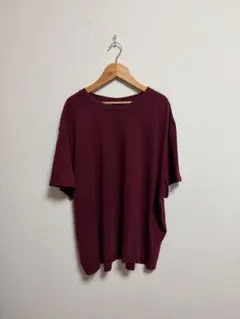 H&M レギュラーフィット Tシャツ ボルドー XXLのサムネイル