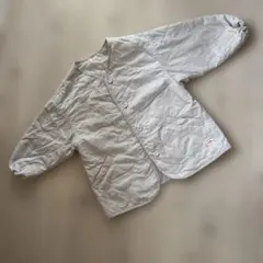 ライトグレー キルティングジャケットJava