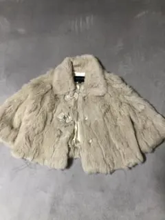 JILL STUART ジルスチュアート ラビットファージャケット 120cm