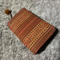 オレンジ色のモン族のお財布⭐︎新品