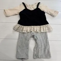 プティマイン　ベビーロンパース　70cm