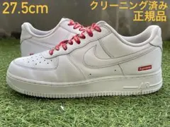 NIKE Supreme エアフォース1 ホワイト 27.5cm