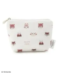 新品 ジェラートピケ【あつまれ どうぶつの森】キャラクター柄ティッシュポーチ
