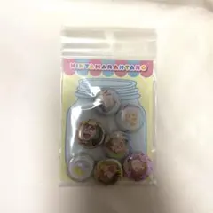 忍たま　アソートキャンディ風　缶バッジセット　体育委員会