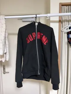 Supreme ジップアップパーカー ブラックのサムネイル