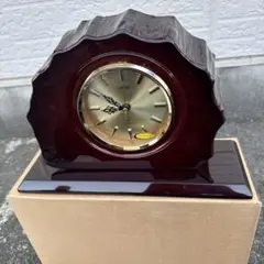 CITIZEN ダークレッド 置時計 クオーツ式