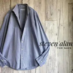steven alan for NAVE スティーブンアラン　ピンタック　シャツ
